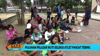 Puluhan Pelajar Ikuti Seleksi Atlet Panjang Tebing