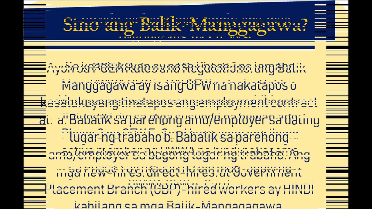 Ano Ang OWWA OFW E-card At Paano Makakakuha Nito
