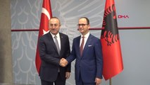Dışişleri Bakanı Çavuşoğlu Arnavutluk Avrupa ve Dışişleri Bakanı Ditmir Bushati ile Başbaşa Görüştü