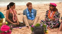 Prince Harry and Meghan join surfing group at Bondi Beach