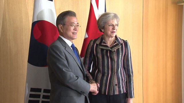 한·영 정상회담... 한반도 평화 지지 당부 ... 변함없는 지지 / YTN