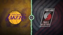 Los Angeles Lakers 119 - 128 Portland Trail Blazers