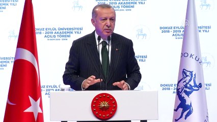 Erdoğan: 'Sınırlarımız içinde ve dışında ne yaşarsak yaşayalım, asıl hedeflerimizden asla kopmadık' - İZMİR