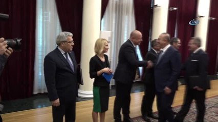 Çavuşoğlu, Arnavutluk Cumhurbaşkanı Meta Tarafından Kabul Edildi