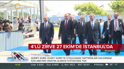 Erdoğan, Putin, Merkel ve Macron bir araya geliyor