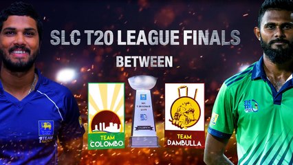 Team Colombo will battle it out against Team Dambulla for the SLC T20 League   2nd September RPICS,Colombo