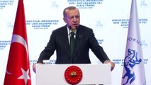 Cumhurbaşkanı Erdoğan, Dokuz Eylül Üniversitesi akademik yıl açılış töreninde - İZMİR