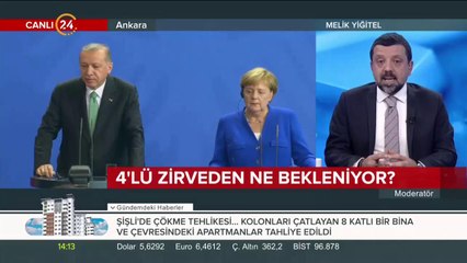 İstanbul'daki dörtlü Suriye zirvesi 27 Ekim'de