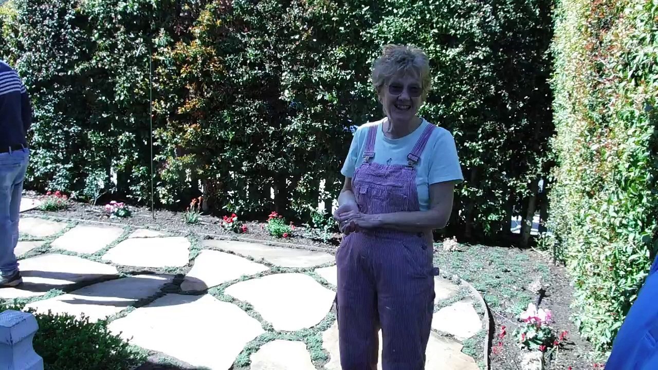 Flagstone Garden Walkway - Client Testimonial  Fletcher Ave Santa Barbara, CA