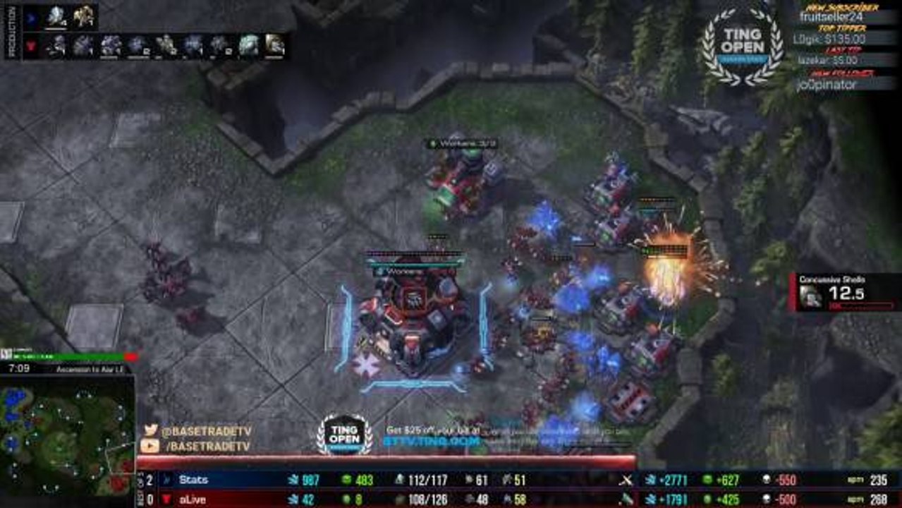 Ting Open - Stats Takes out 30 Plus SCVs