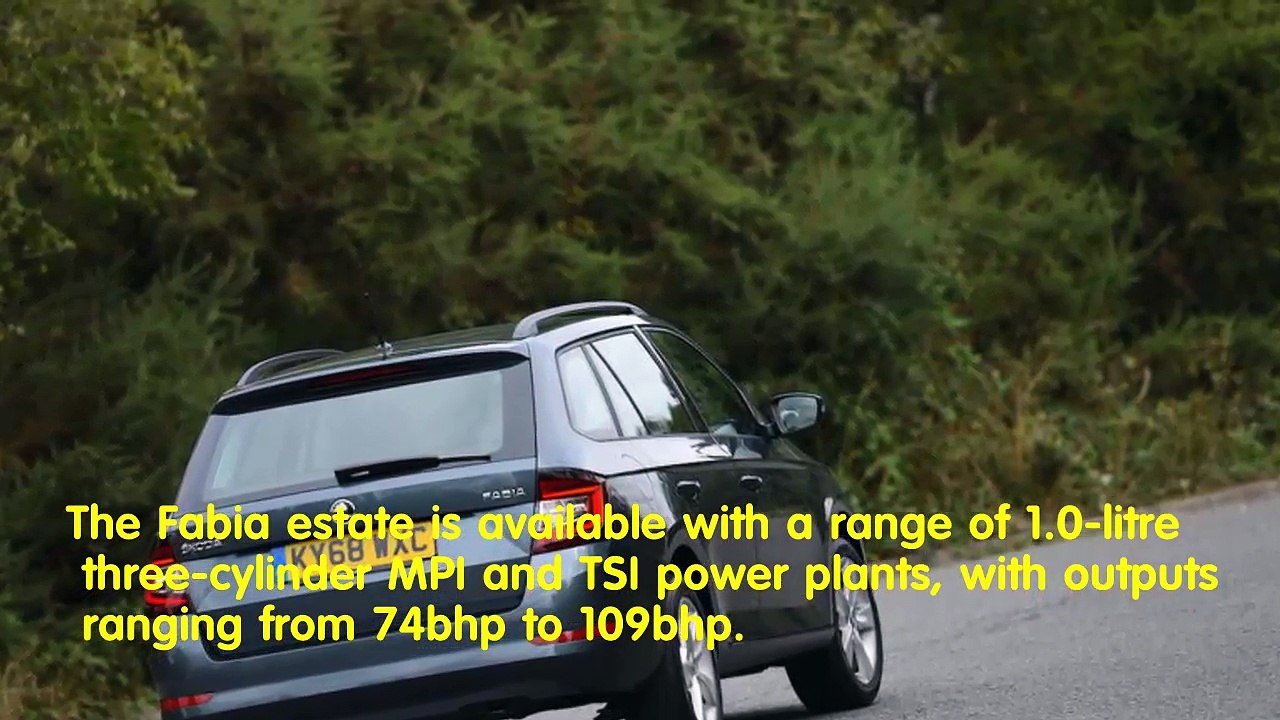 Skoda Fabia Estate SE L 1.0 TSI 2018 review