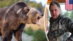 Pria selamat dari serangan beruang grizzly, karena spray beruang - TomoNews