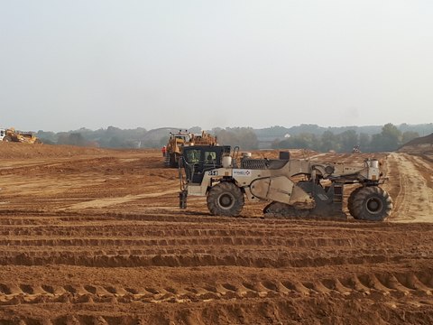Le chantier de terrassement du GCO a commencé
