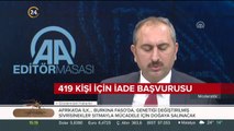 419 kişi için iade başvurusu