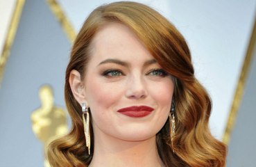 Emma Stone says it was a 'blast' working on 'The Favourite'