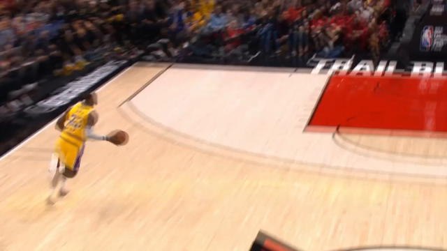 لقطة: كرة سلة: سلّة ساحقة لليبرون على الرغم من خسارة ليكرز