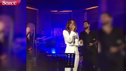Gökçe Bahadır’dan tek şarkılık performans