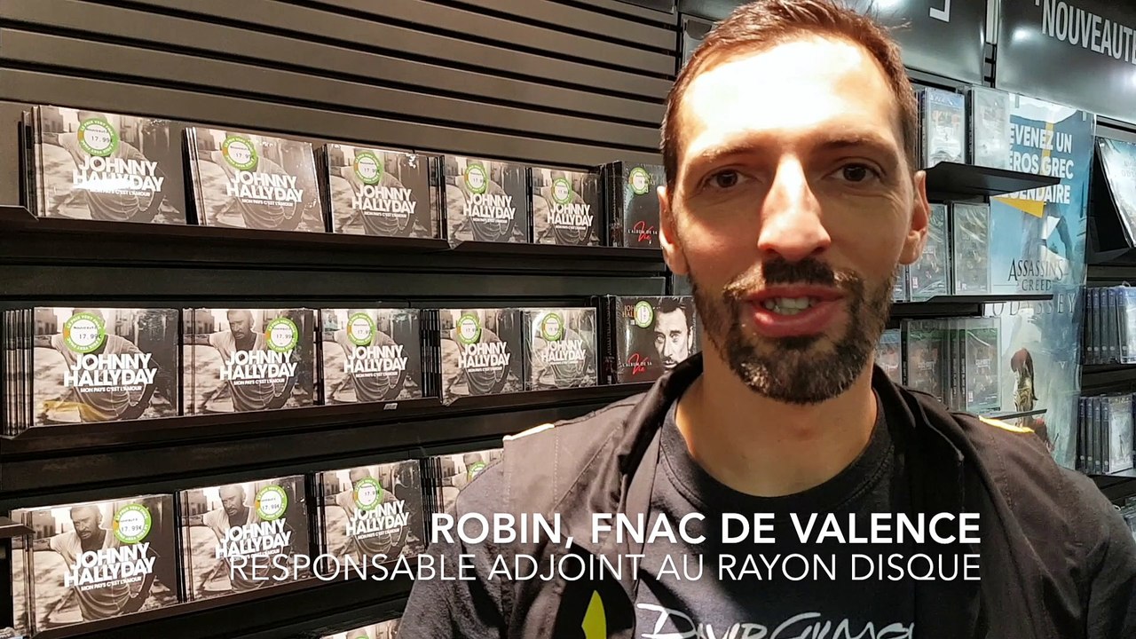 Valence : fnac : Les vinyles du dernier album de Johnny Hallyday déjà en rupture de stock