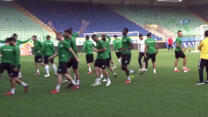 Çaykur Rizespor, Atiker Konyaspor maçının hazırlıklarını sürdürüyor