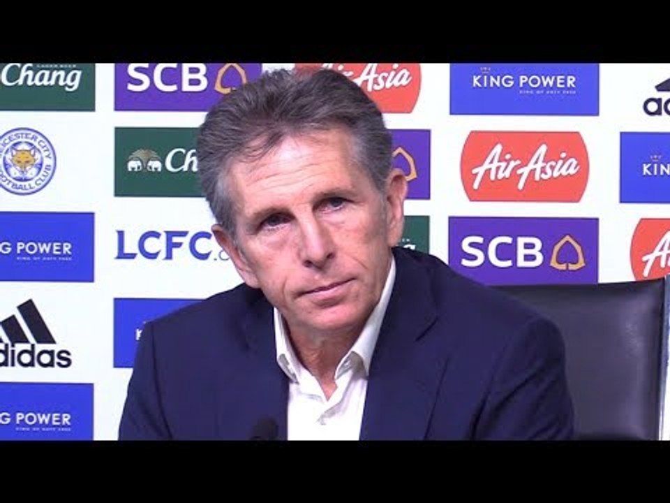 Claude Puel Full Pre-Match Press Conference - Arsenal v Leicester - Premier League