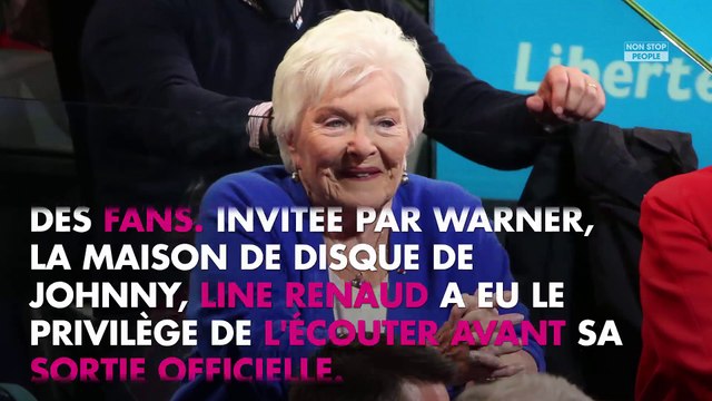 Album posthume de Johnny Hallyday : Line Renaud stupéfaite par la voix du rockeur