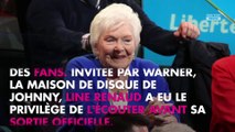 Album posthume de Johnny Hallyday : Line Renaud stupéfaite par la voix du rockeur