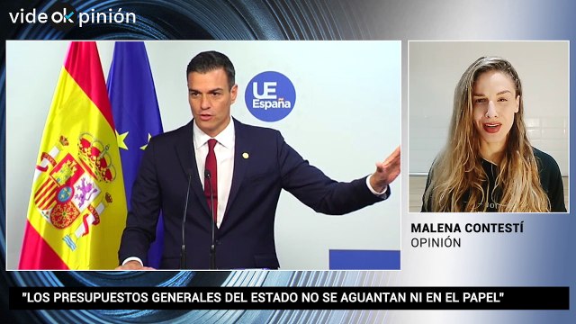 VideOKpinión Malena Contestí: Los presupuestos no se aguantan ni en el papel .