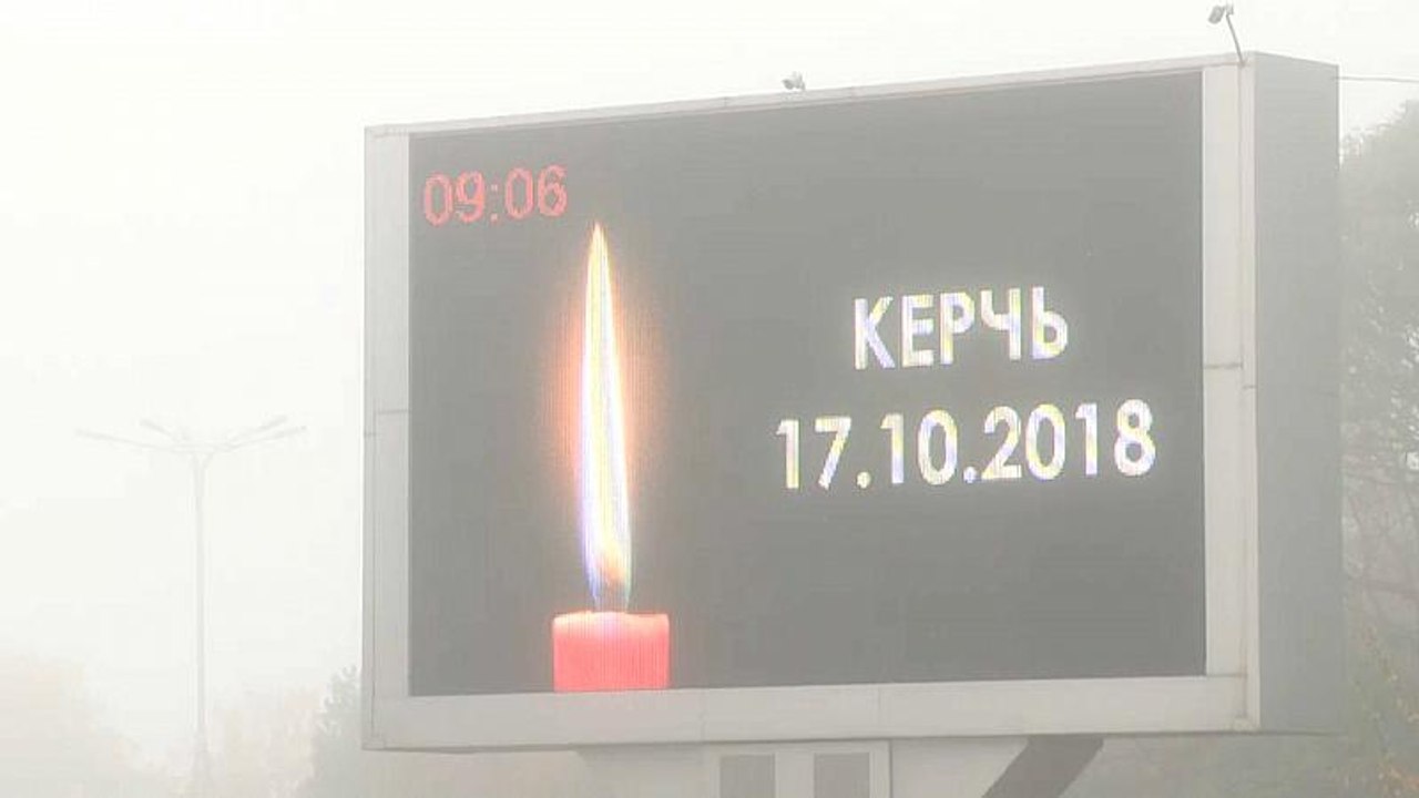 Amoklauf in Kertsch: 20 000 Menschen bei der Trauerfeier