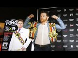 CANELO ALVAREZ named Ring Magazine POUND FOR POUND 1