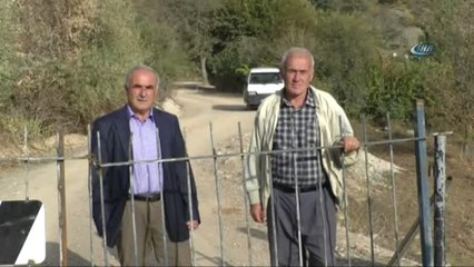 Demir Kapı ile Kapatılarak Kilit Vurulan Köy Yolu Ulaşıma Açıldı