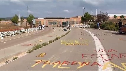 Pablo Iglesias se reúne con Oriol Junqueras en Lledoners.
