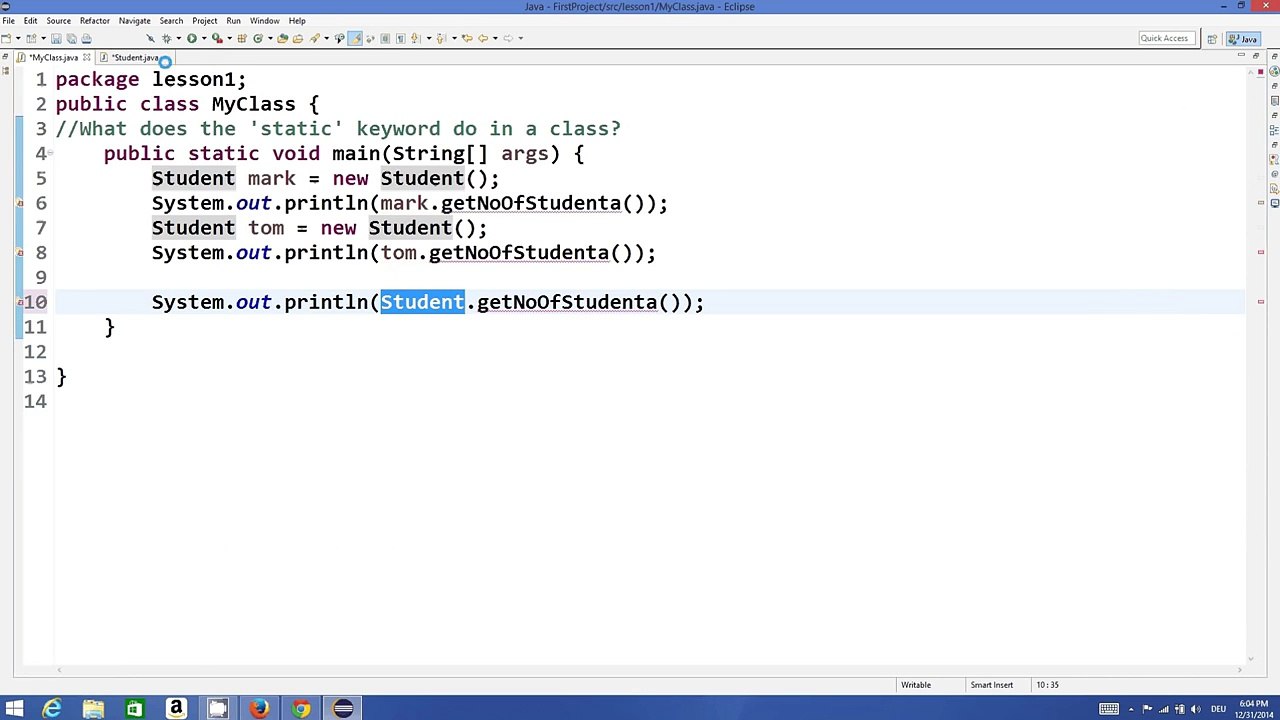 Java Tutorial For Beginners 23 - Public, Private, Protected and this (Java Access Modifiers)