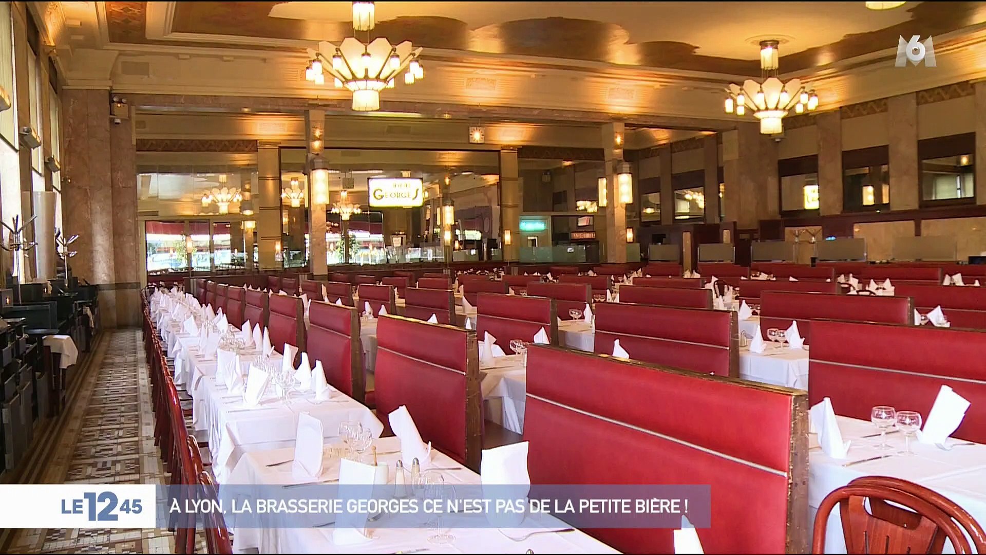 A Lyon, la brasserie Georges ce n'est pas de la petite bière ! - Vidéo  Dailymotion