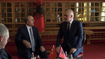 - Çavuşoğlu, Arnavutluk Başbakanı Rama Tarafından Kabul Edildi