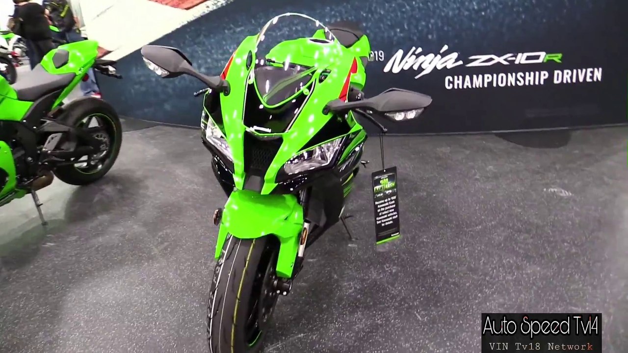 2019 Kawasaki Ninja ZX-10R ABS KRT - Walkaround - Debut at 2018 AIMExpo Las Vegas