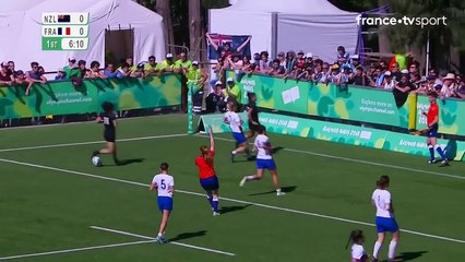 JOJ -18  Rugby à 7 - Les Bleues tout près de l'exploit !!
