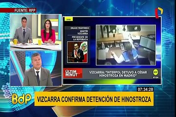 Abogado Luciano López analiza la posible extradición de César Hinostroza