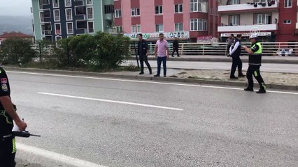 Otomobilin çarptığı kişi ağır yaralandı - KARABÜK