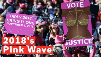 The 'Pink Wave': Record Number Of Women Battling At The Midterms