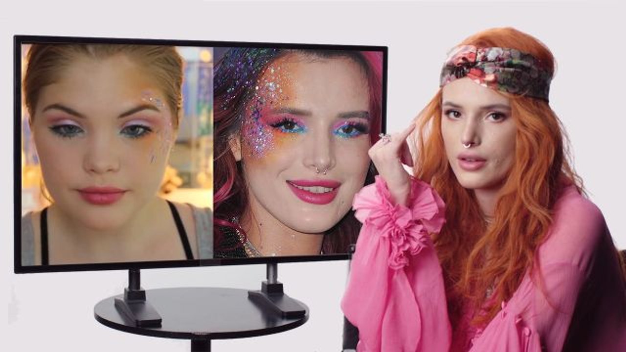 Bella Thorne Fact Checks Beauty Tutorials on YouTube