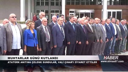 Muhtarlar günü kutlandı
