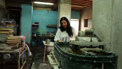 Rice straw paper production creates jobs for deaf people