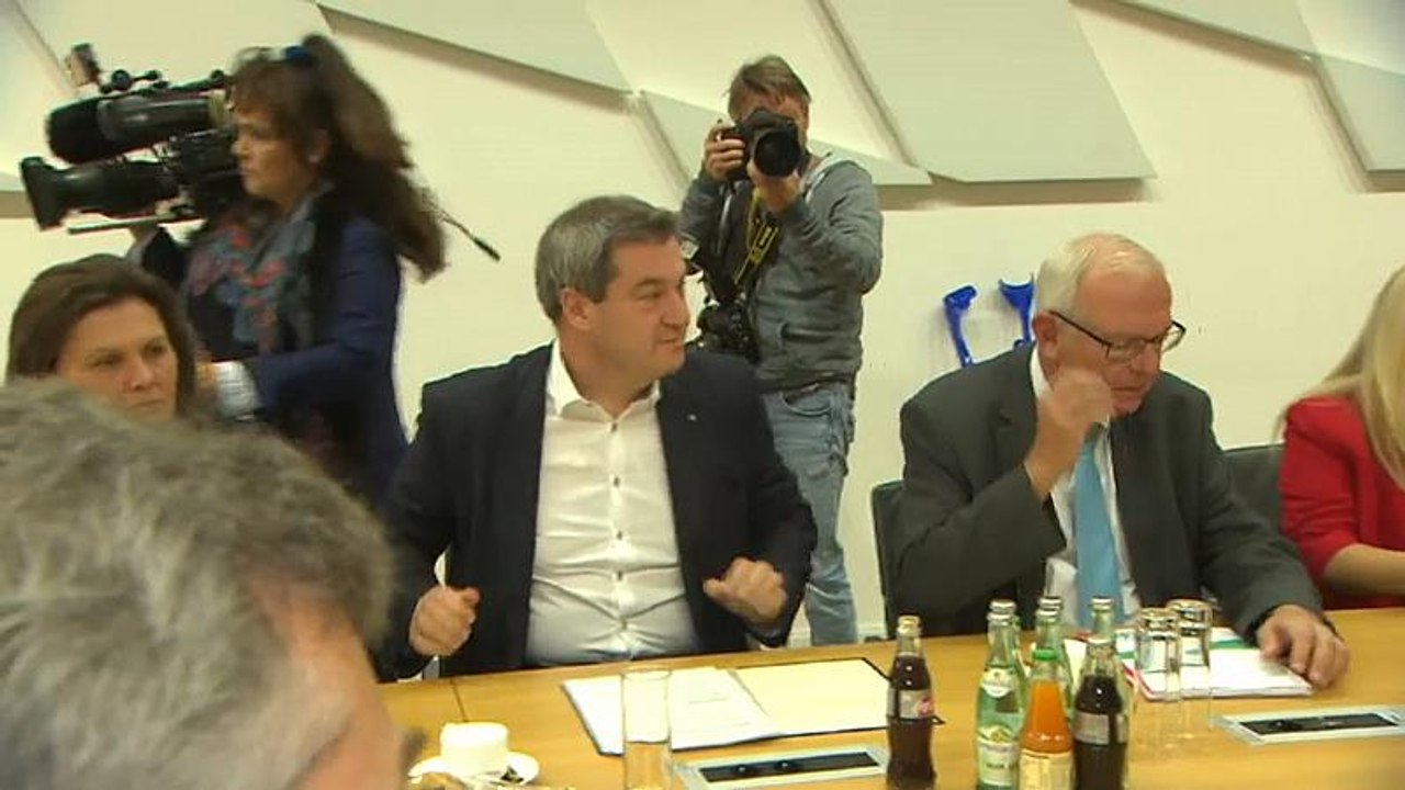 Koalitionsverhandlungen in Bayern: Auftakt und gleich Zeitdruck