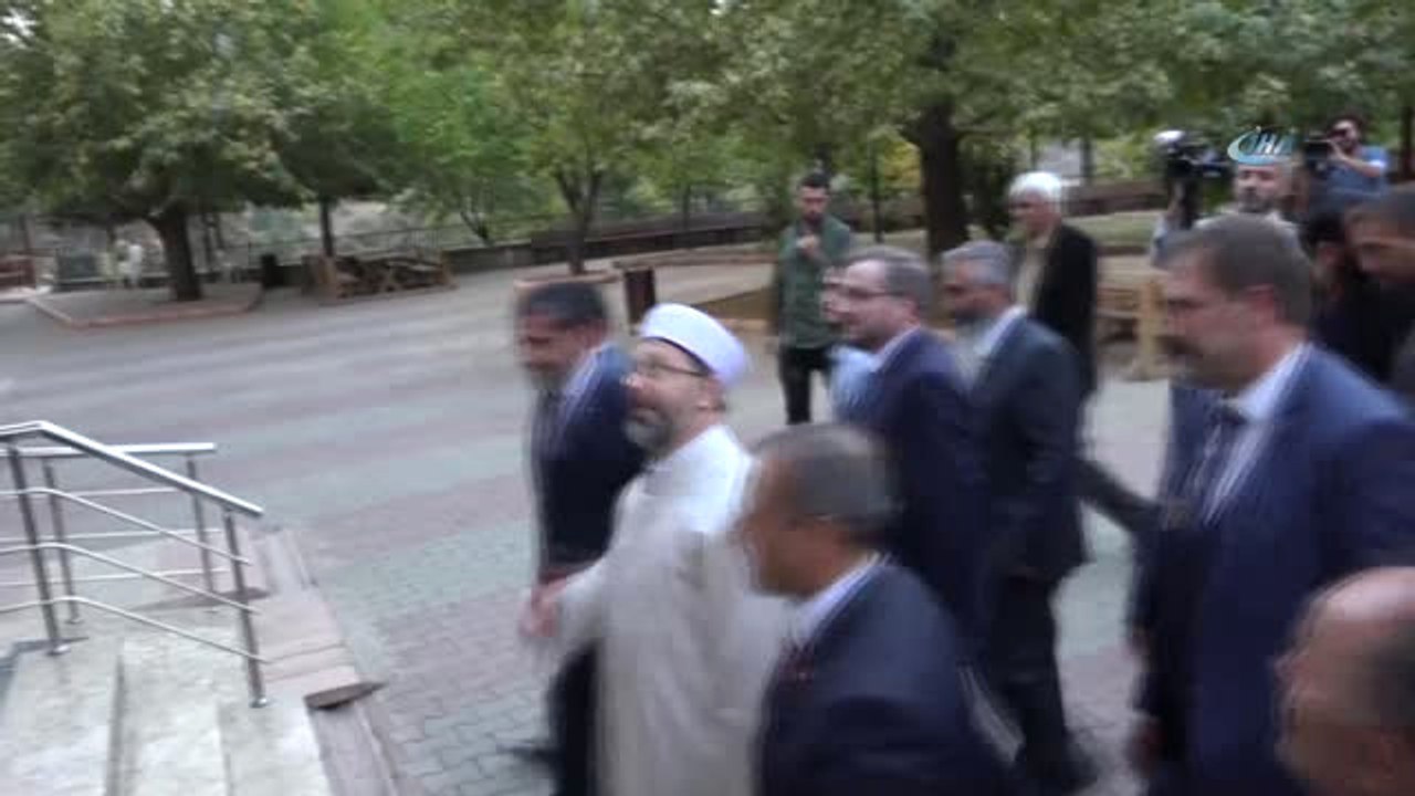 Tunceli)- Diyanet İşleri Başkanı Prof. Dr. Ali Erbaş : "Sizin Talepleriniz Bizim de Taleplerimiz...