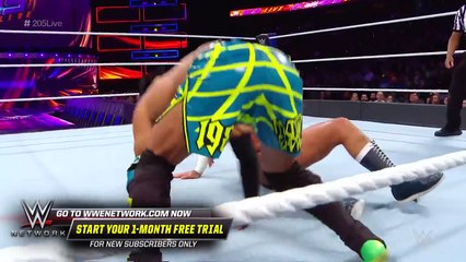 The Brian Kendrick strikes back against Drew Gulak and Jack Gallagher WWE 205 Live, Oct. 17, 2018
