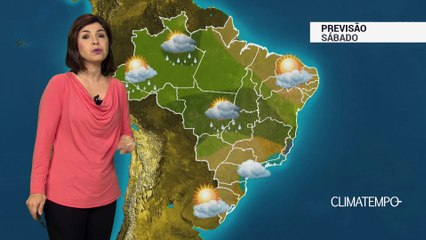 Previsão Brasil – Ar frio se espalha pelo Sul, Sudeste e MS