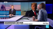 ''Trump is denouncing what happened to Khashoggi but is capable of mocking journalists in his own country''