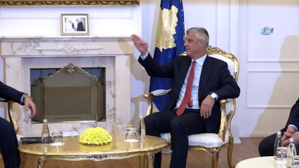 - Bakan Çavuşoğlu, Kosova Cumhurbaşkanı Thaçi ile görüştü