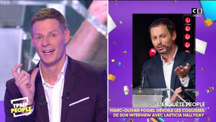 Marc-Olivier Fogiel dit tout sur les coulisses de son interview avec Læticia Hallyday