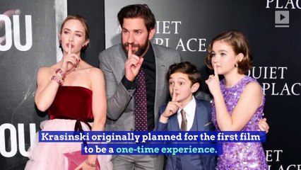 John Krasinski Is Writing ‘A Quiet Place 2’